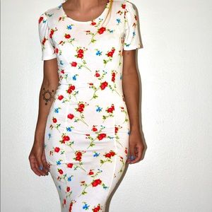 White dress mermaid style